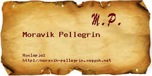 Moravik Pellegrin névjegykártya